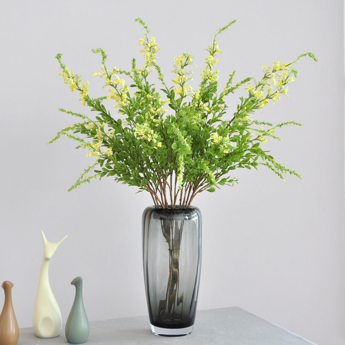 EVERIVELLE 33.5-Inch Artificial Sage Flower Branch
