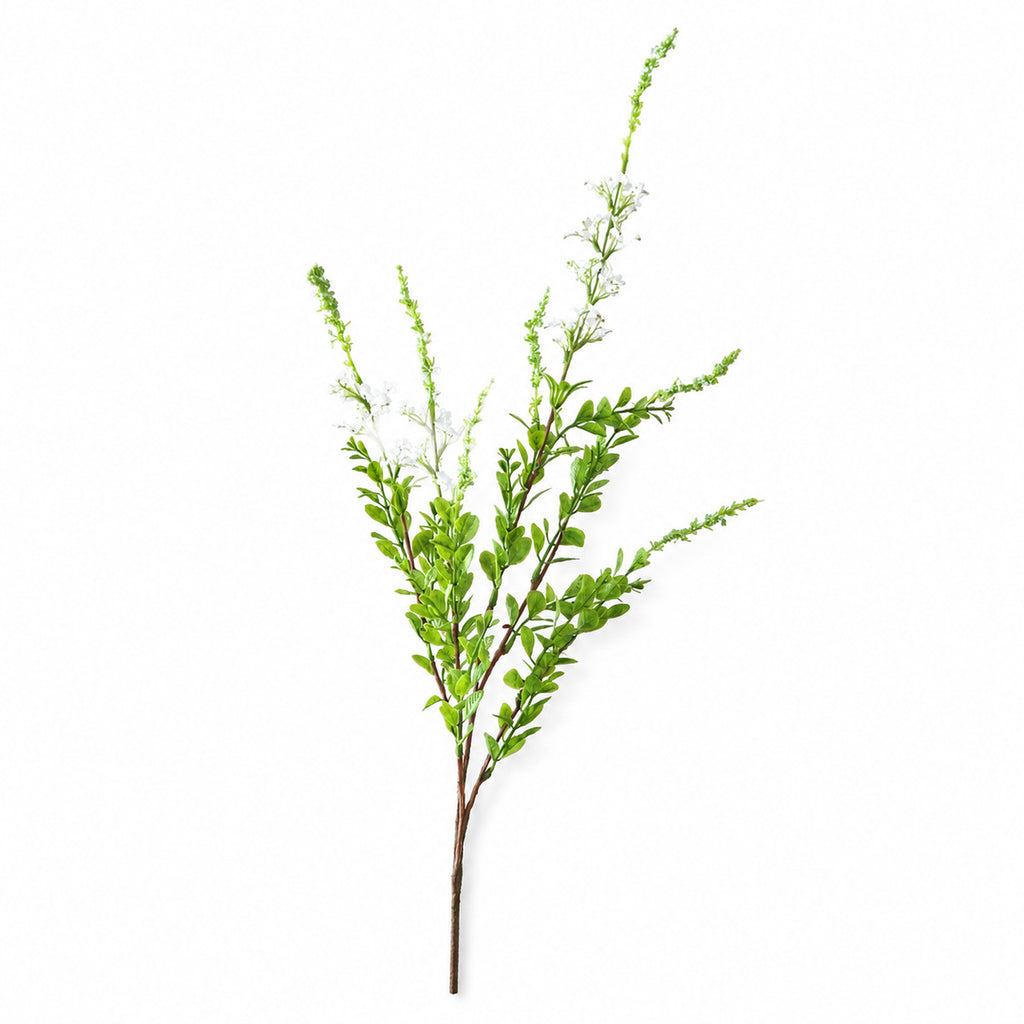 EVERIVELLE 33.5-Inch Artificial Sage Flower Branch