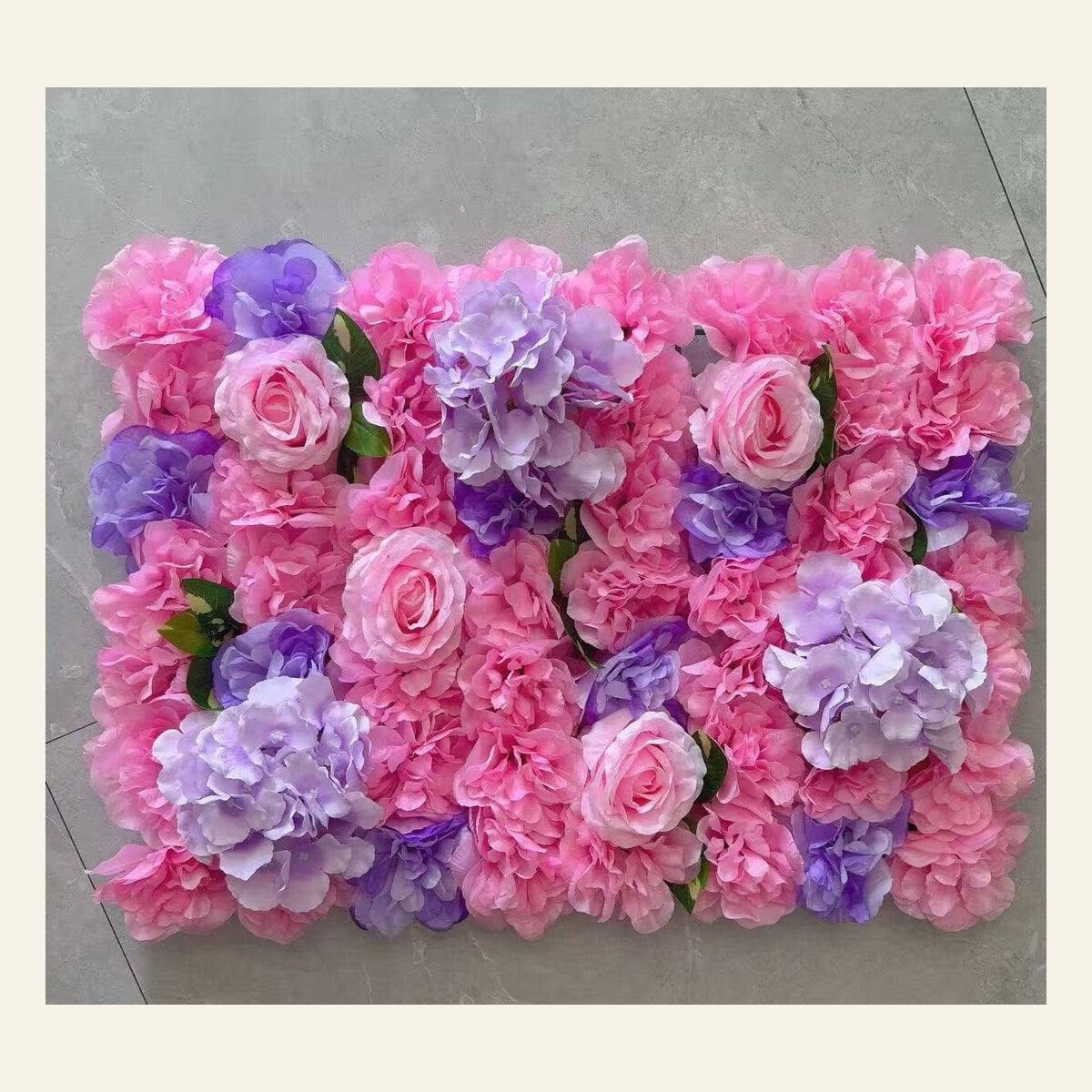 EVERIVELLE Artificial Flower Wall Panels
