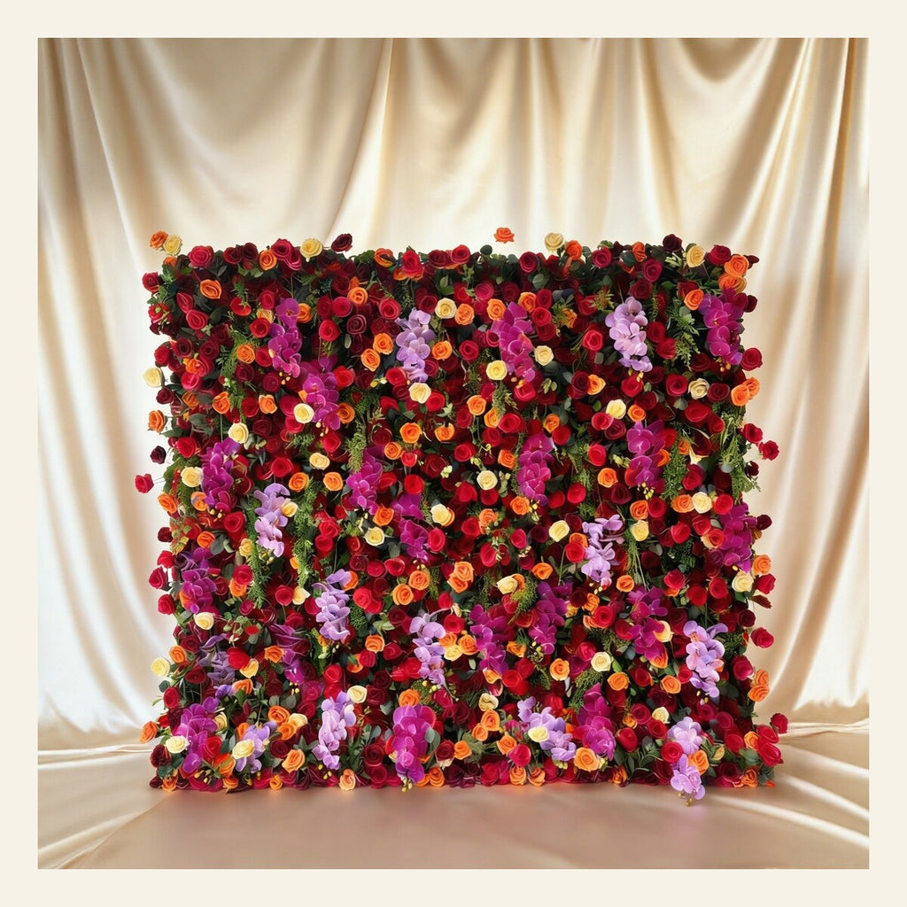EVERIVELLE Custom Artificial Flower Wall Backdrop