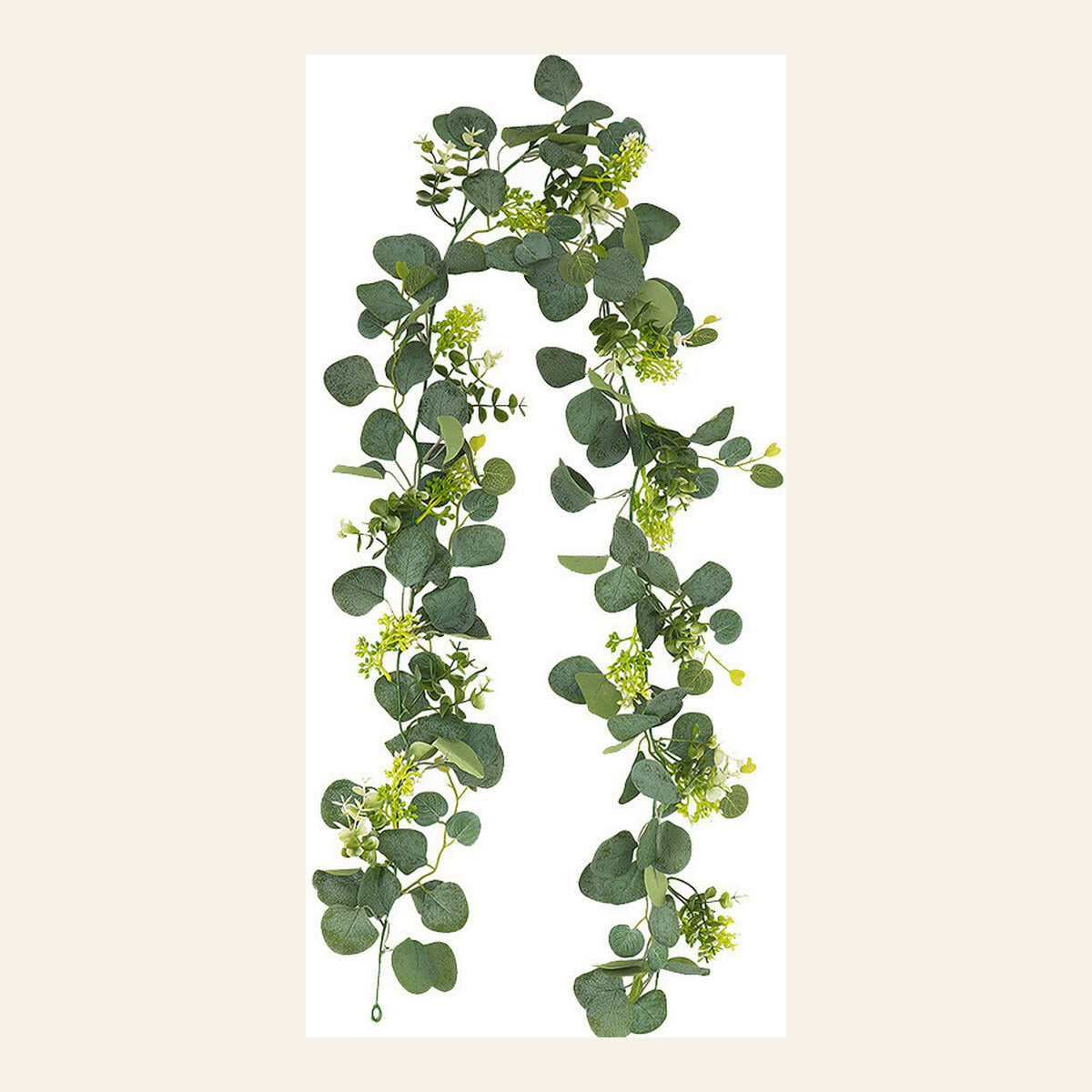 EVERIVELLE Artificial Eucalyptus Garland