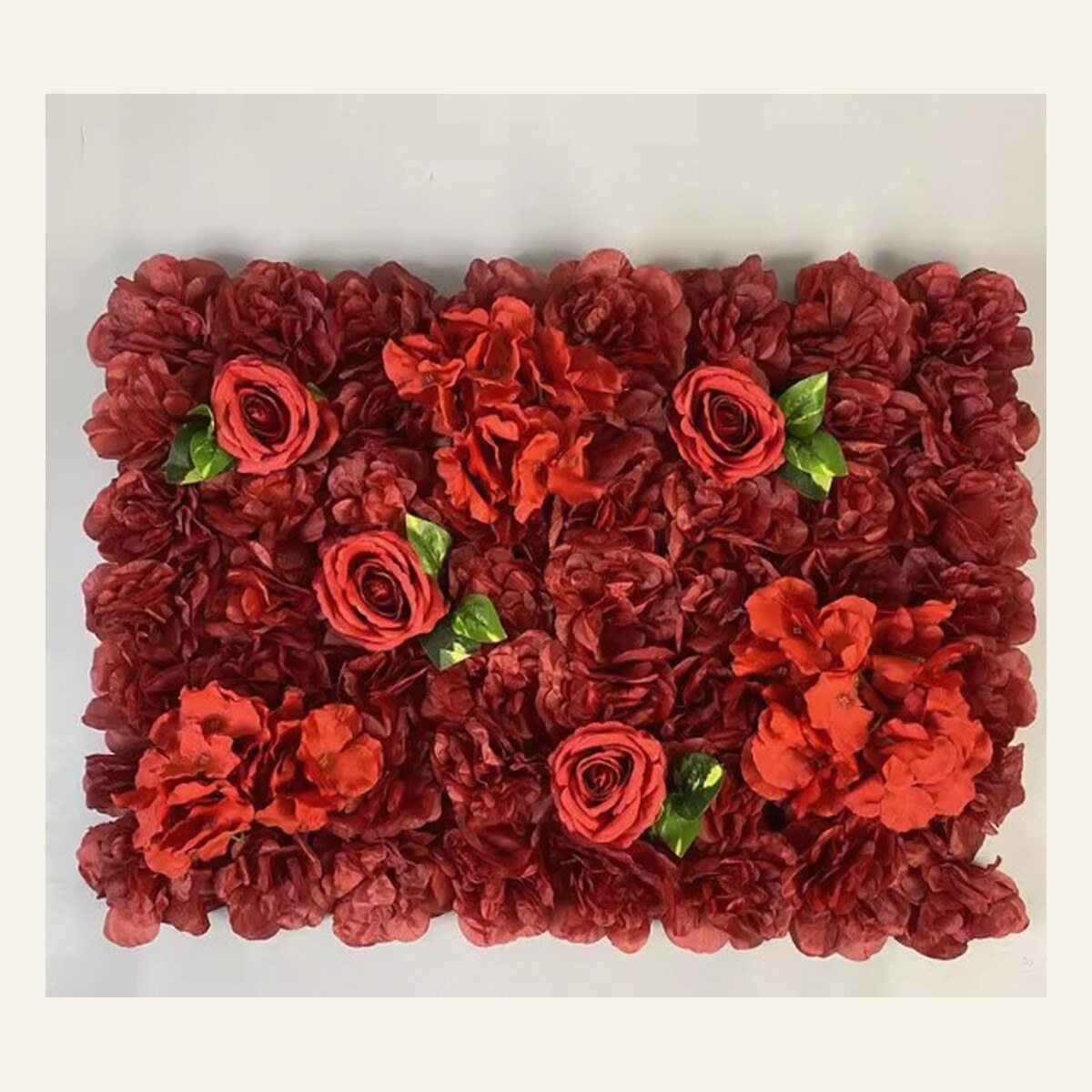 EVERIVELLE Artificial Flower Wall Panels
