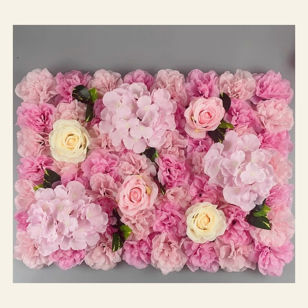EVERIVELLE Artificial Flower Wall Panels