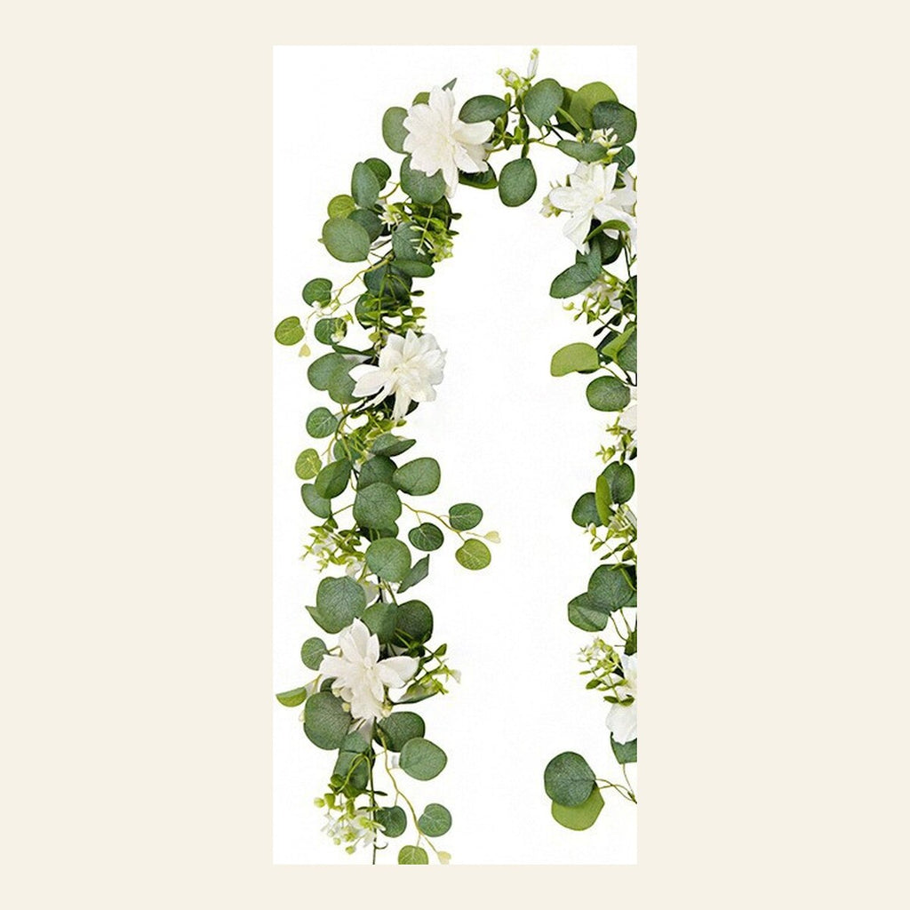 EVERIVELLE Artificial Eucalyptus Garland