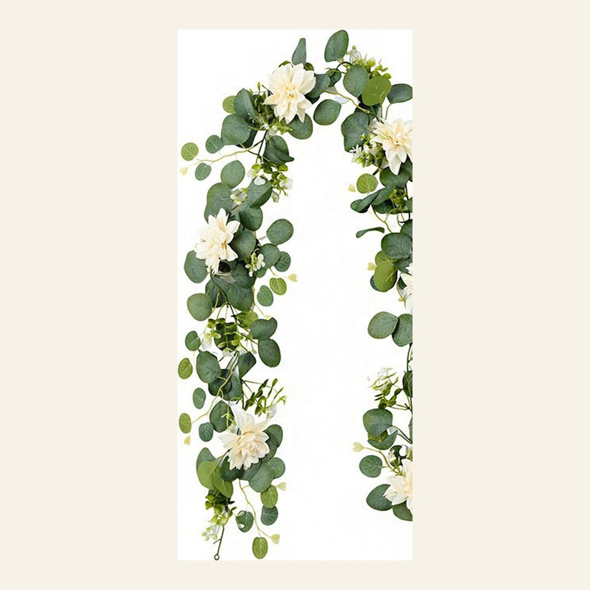 EVERIVELLE Artificial Eucalyptus Garland