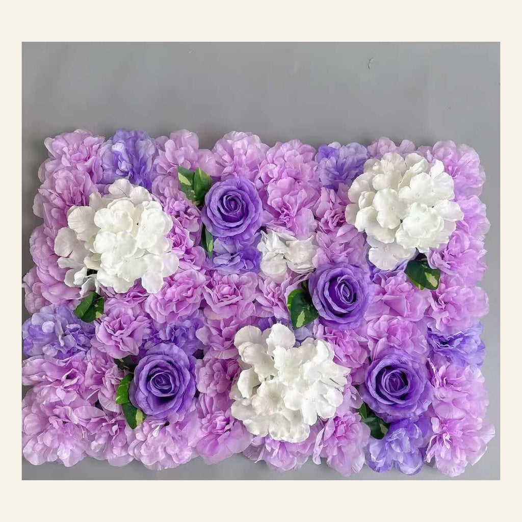 EVERIVELLE Artificial Flower Wall Panels