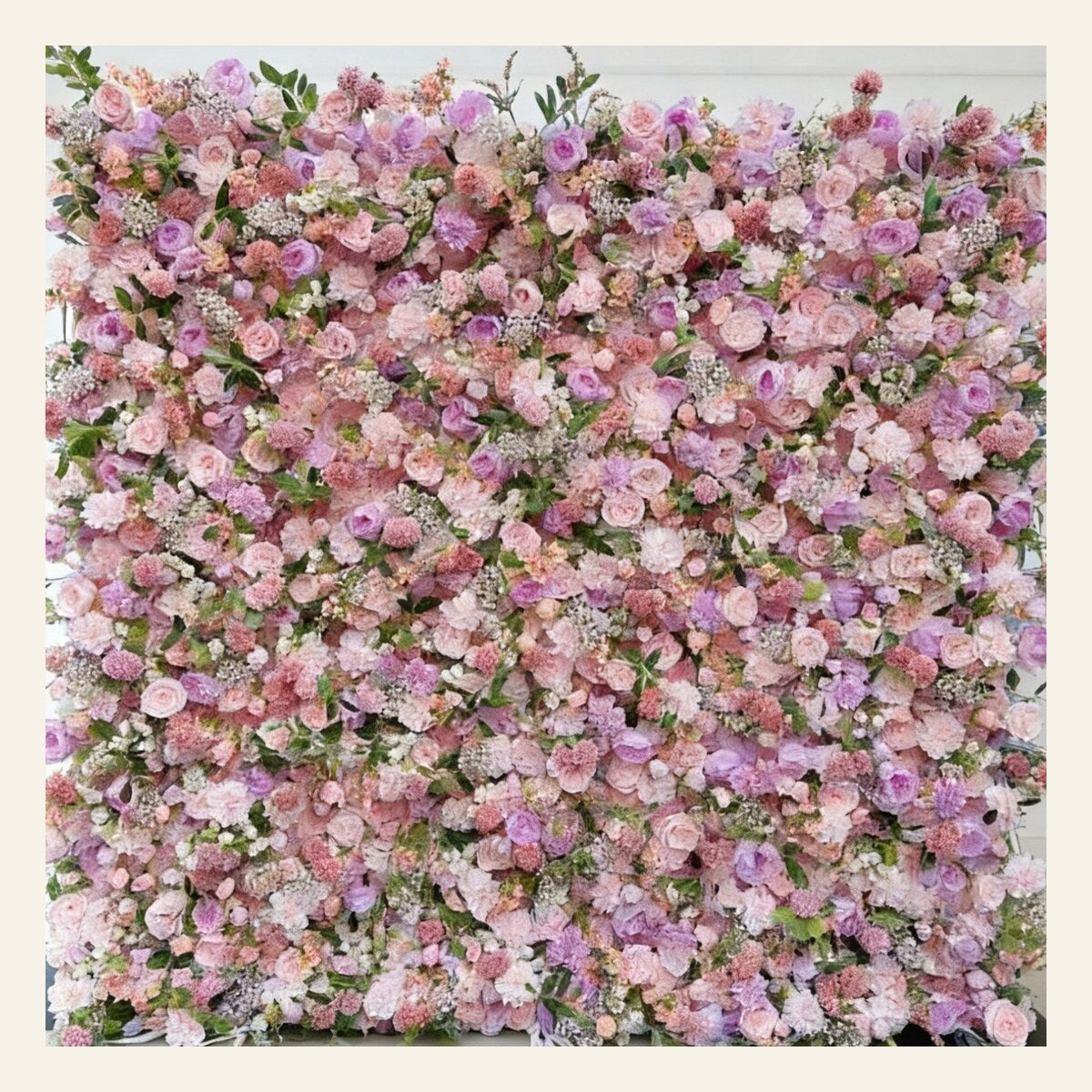 EVERIVELLE Custom Artificial Flower Wall Backdrop