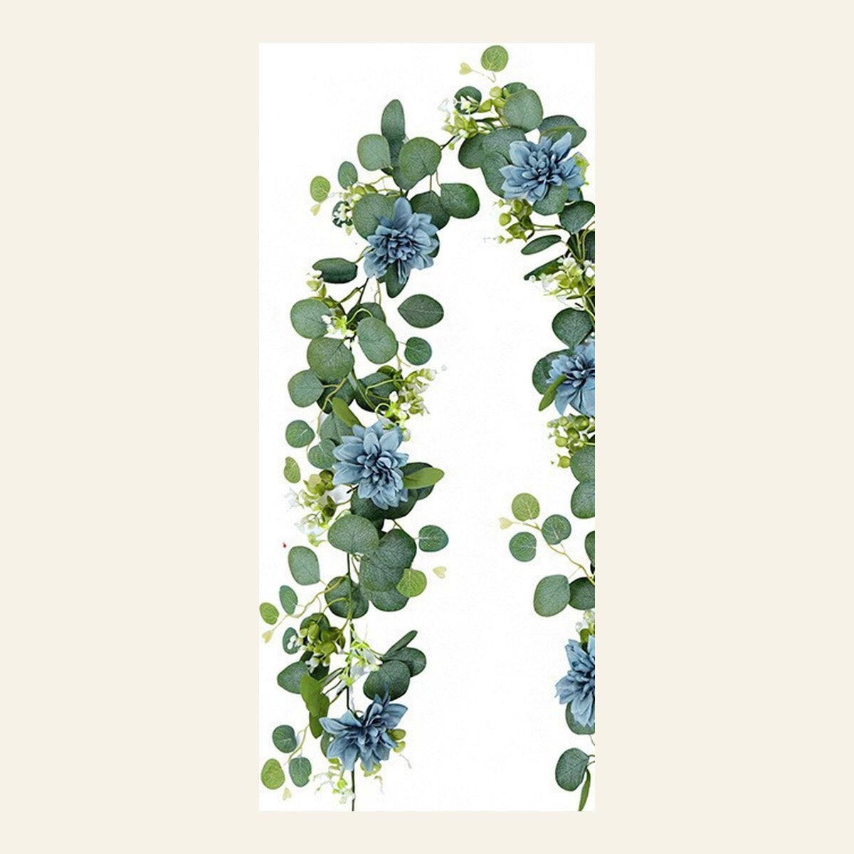 EVERIVELLE Artificial Eucalyptus Garland