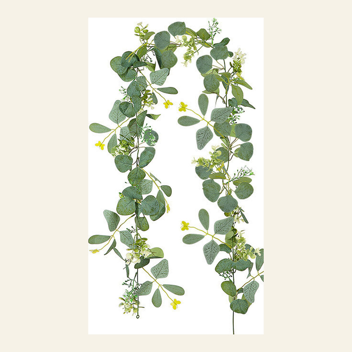 EVERIVELLE Artificial Eucalyptus Garland