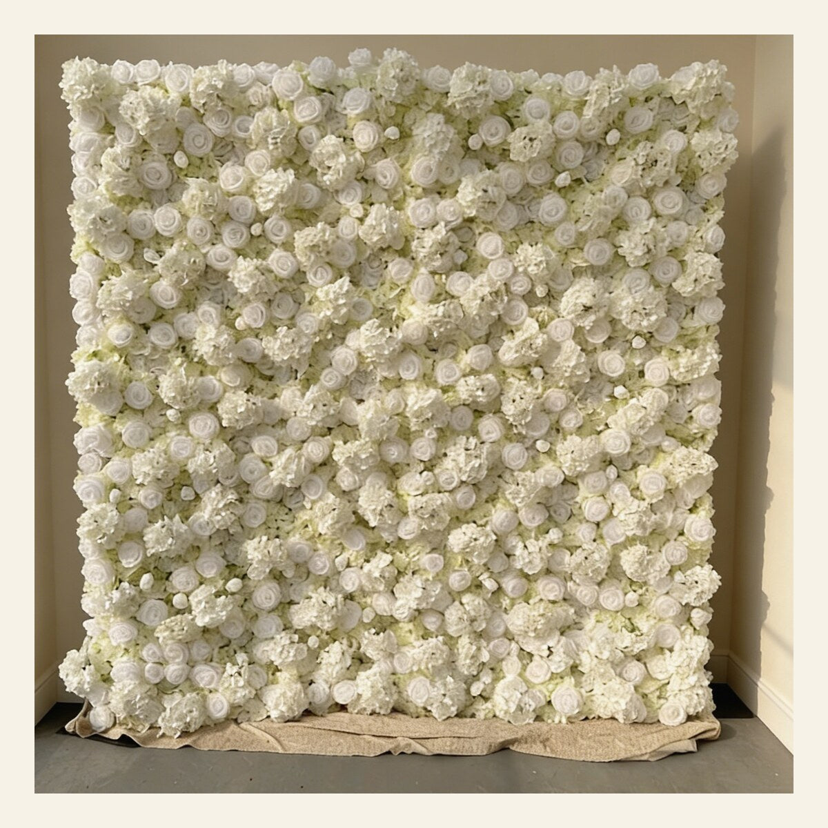 EVERIVELLE Custom Artificial Flower Wall Backdrop