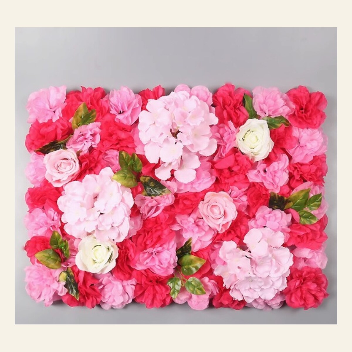 EVERIVELLE Artificial Flower Wall Panels