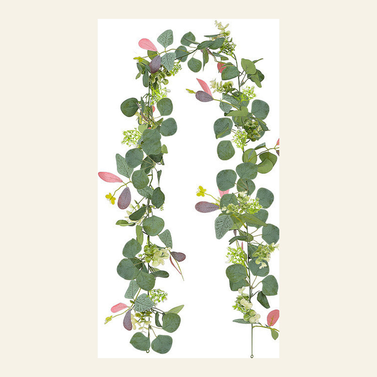 EVERIVELLE Artificial Eucalyptus Garland