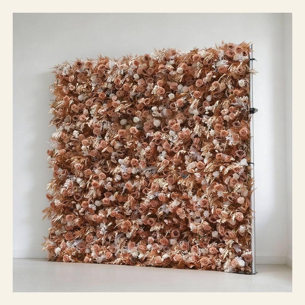 EVERIVELLE Custom Artificial Flower Wall Backdrop