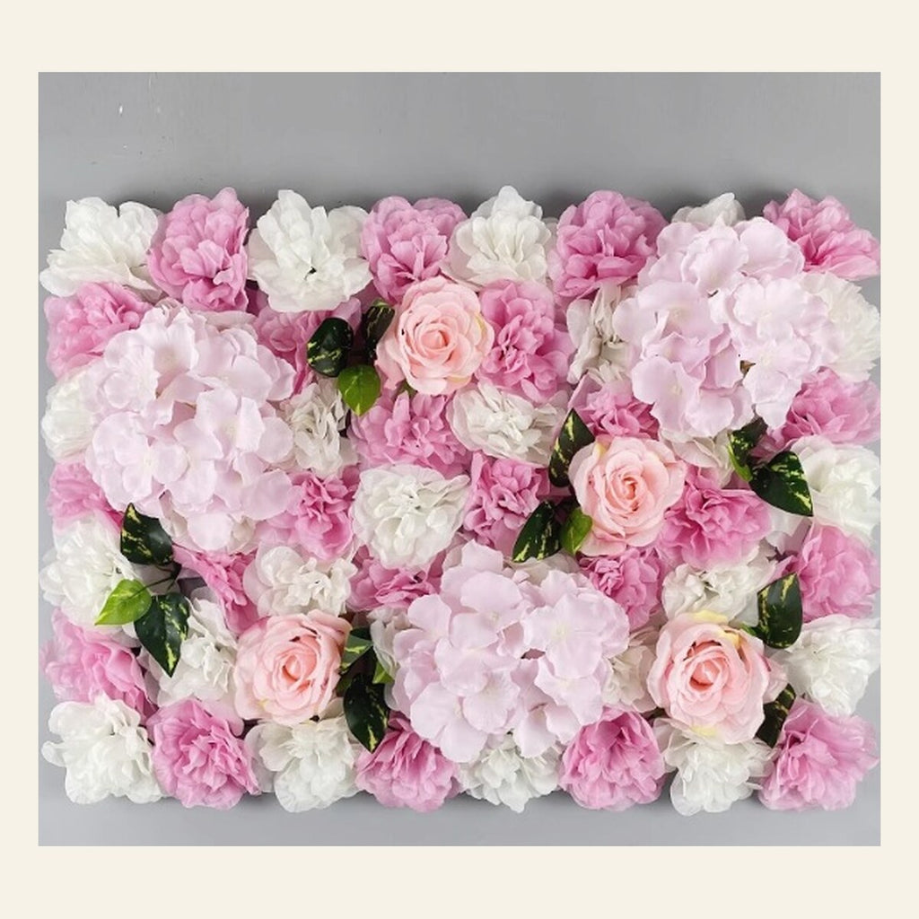 EVERIVELLE Artificial Flower Wall Panels