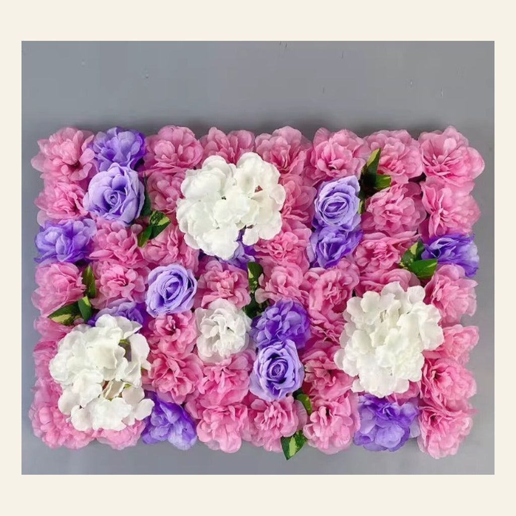 EVERIVELLE Artificial Flower Wall Panels