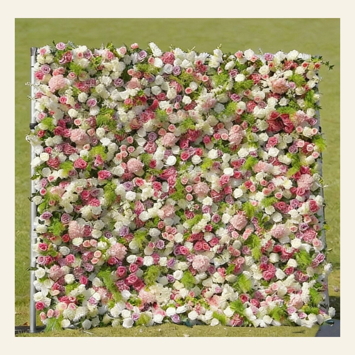 EVERIVELLE Custom Artificial Flower Wall Backdrop