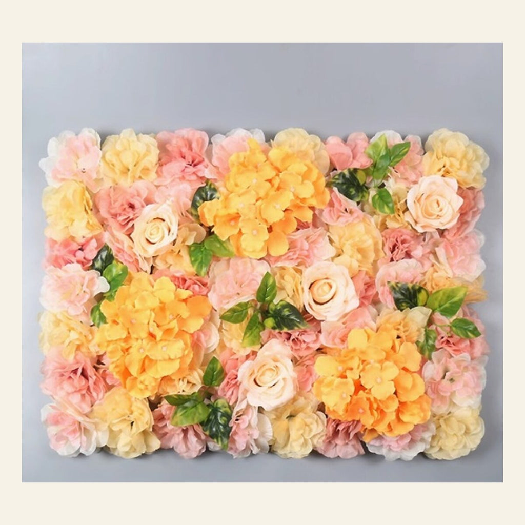 EVERIVELLE Artificial Flower Wall Panels