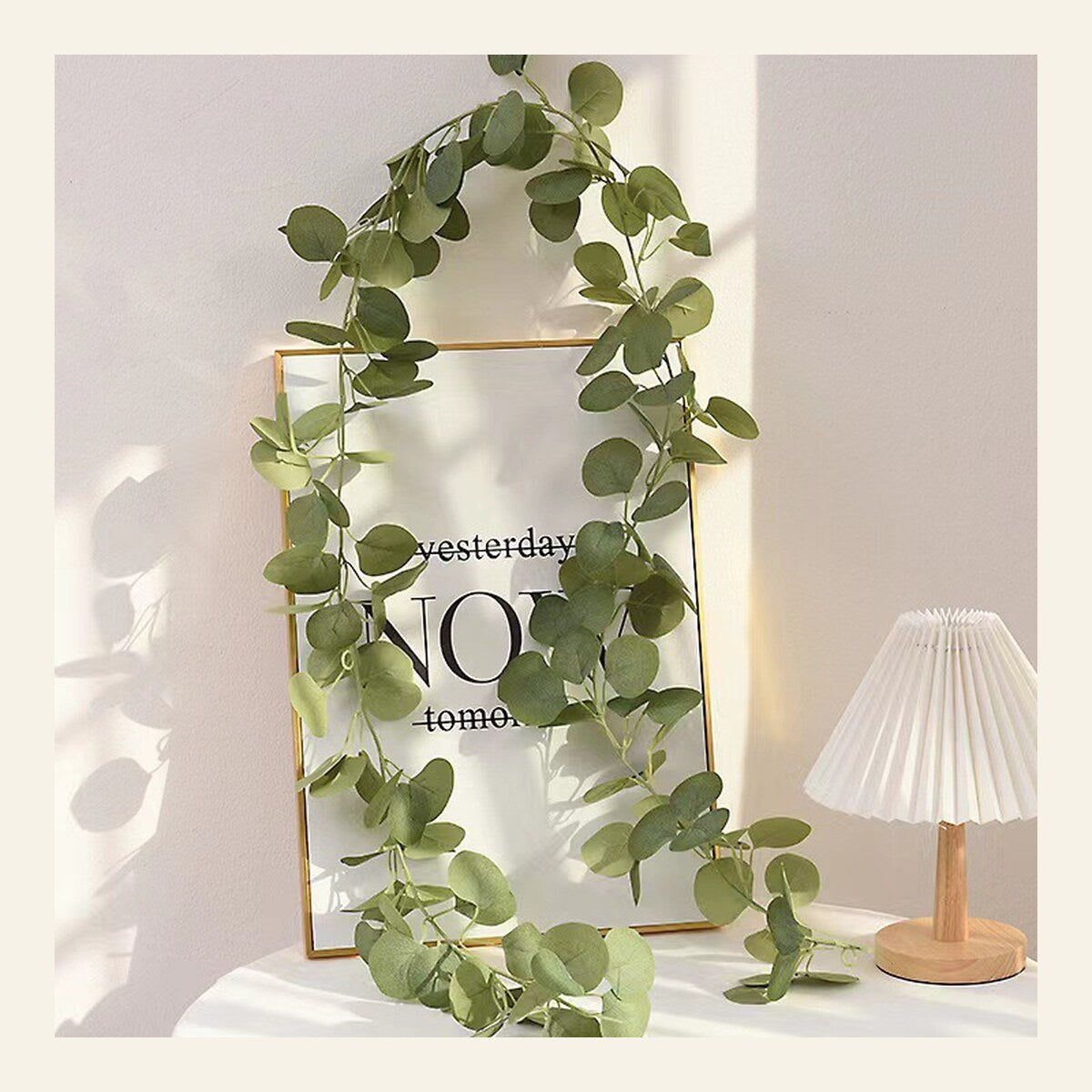 EVERIVELLE Artificial Eucalyptus Garland