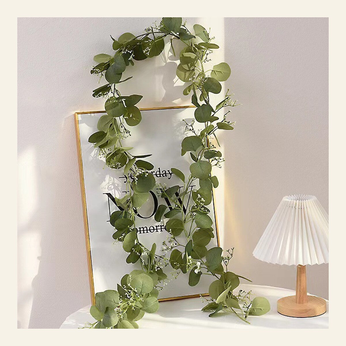 EVERIVELLE Artificial Eucalyptus Garland