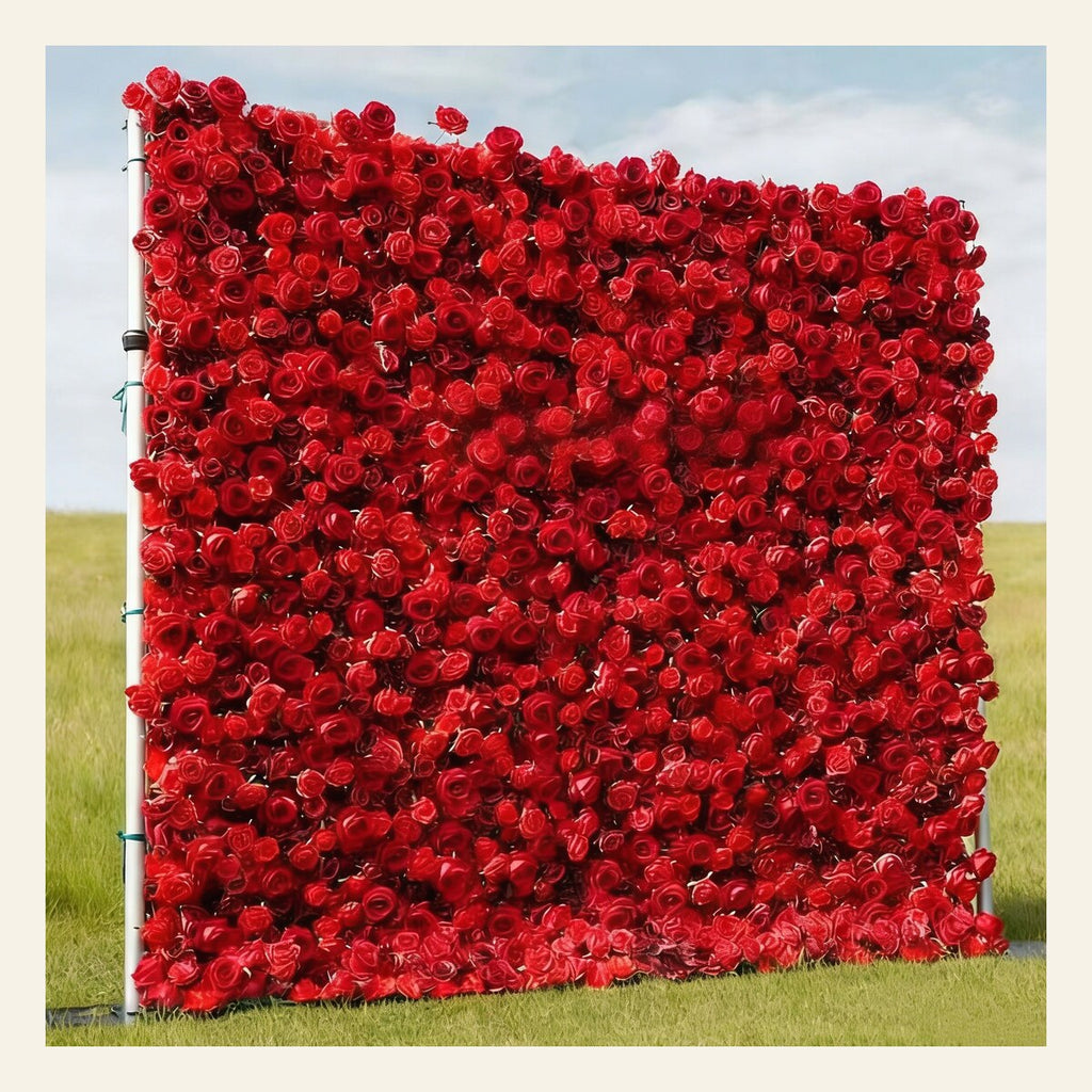 EVERIVELLE Custom Artificial Flower Wall Backdrop