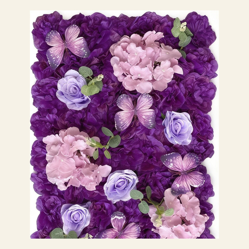 EVERIVELLE Artificial Flower Wall Panels