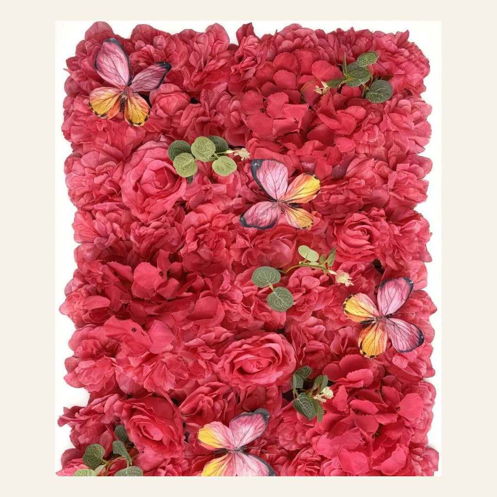 EVERIVELLE Artificial Flower Wall Panels