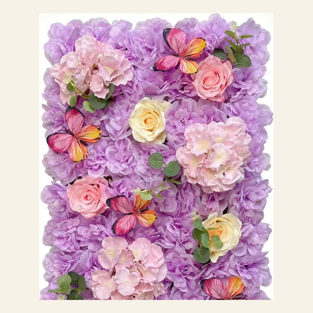 EVERIVELLE Artificial Flower Wall Panels