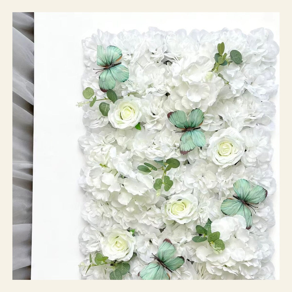 EVERIVELLE Artificial Flower Wall Panels