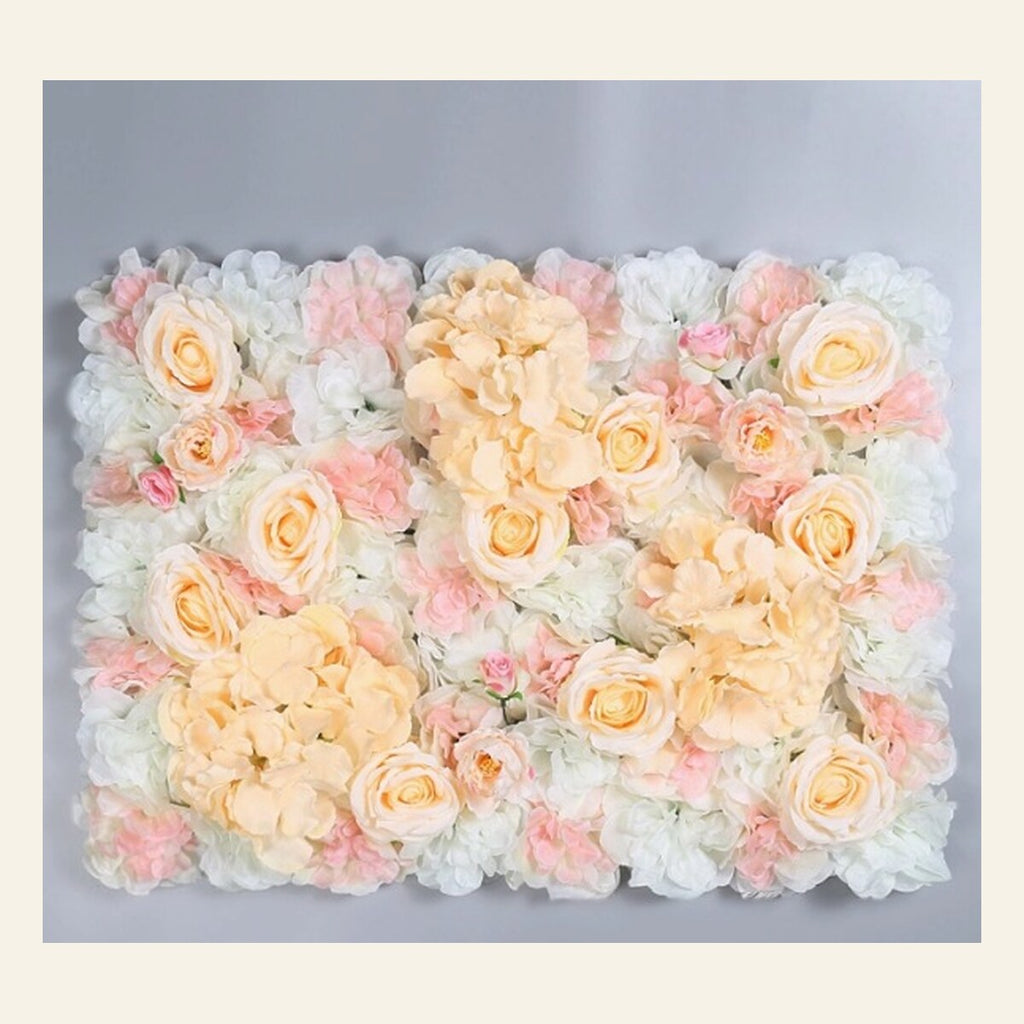 EVERIVELLE Artificial Flower Wall Panels