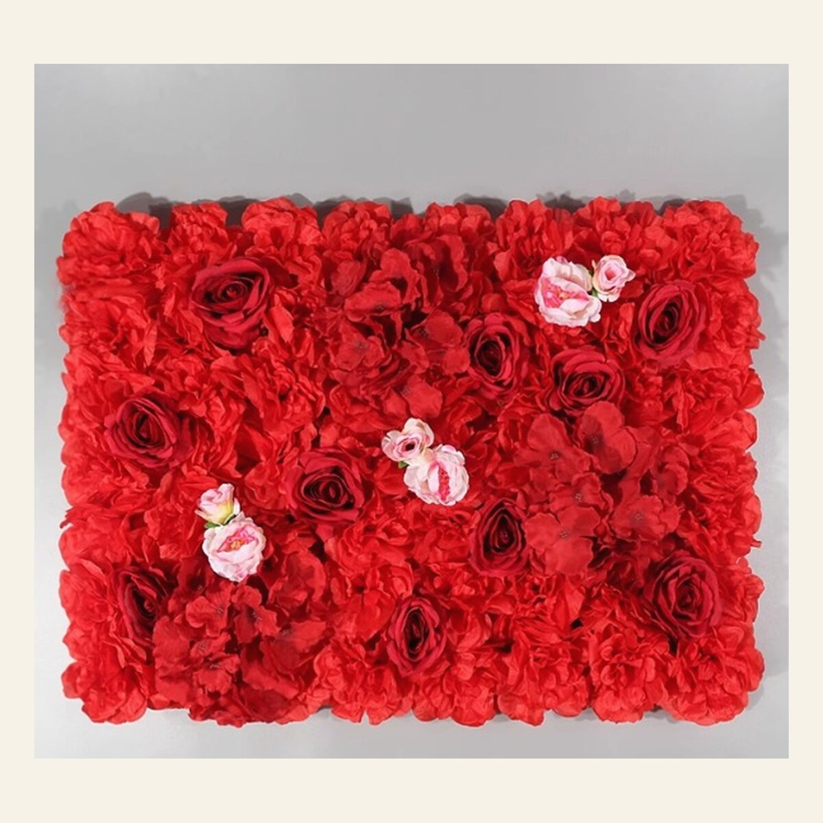 EVERIVELLE Artificial Flower Wall Panels