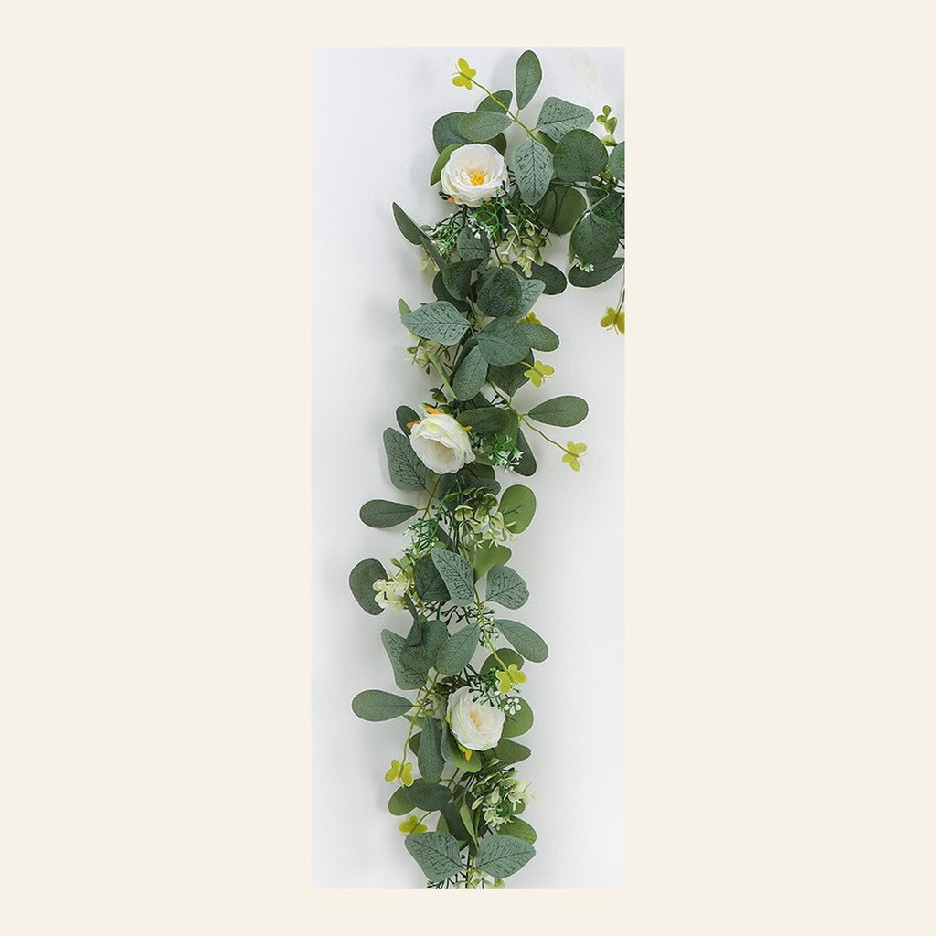 EVERIVELLE Artificial Eucalyptus Garland