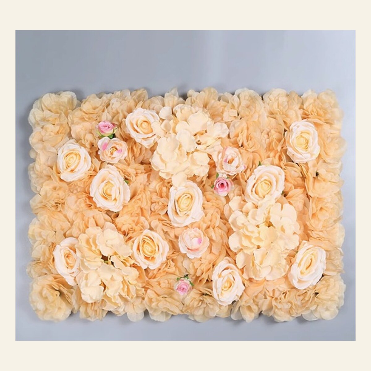 EVERIVELLE Artificial Flower Wall Panels