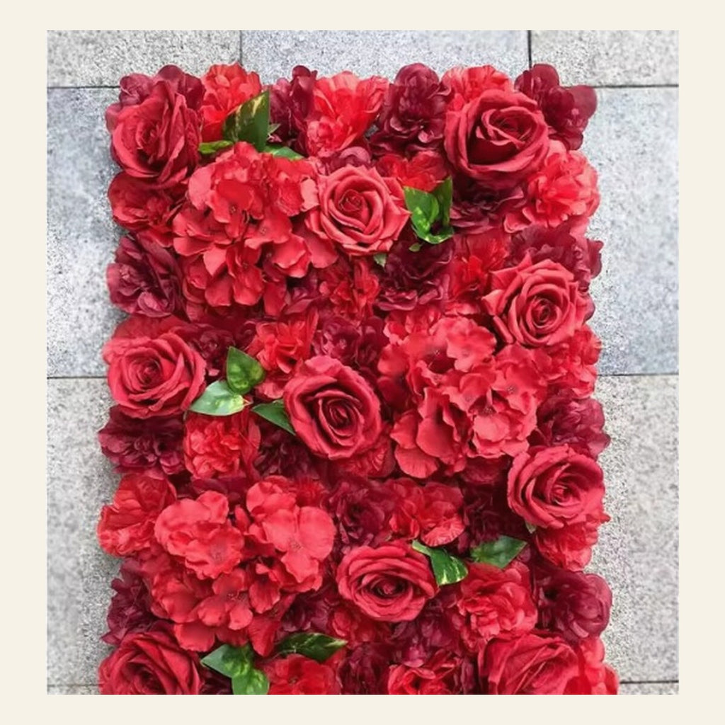 EVERIVELLE Artificial Flower Wall Panels