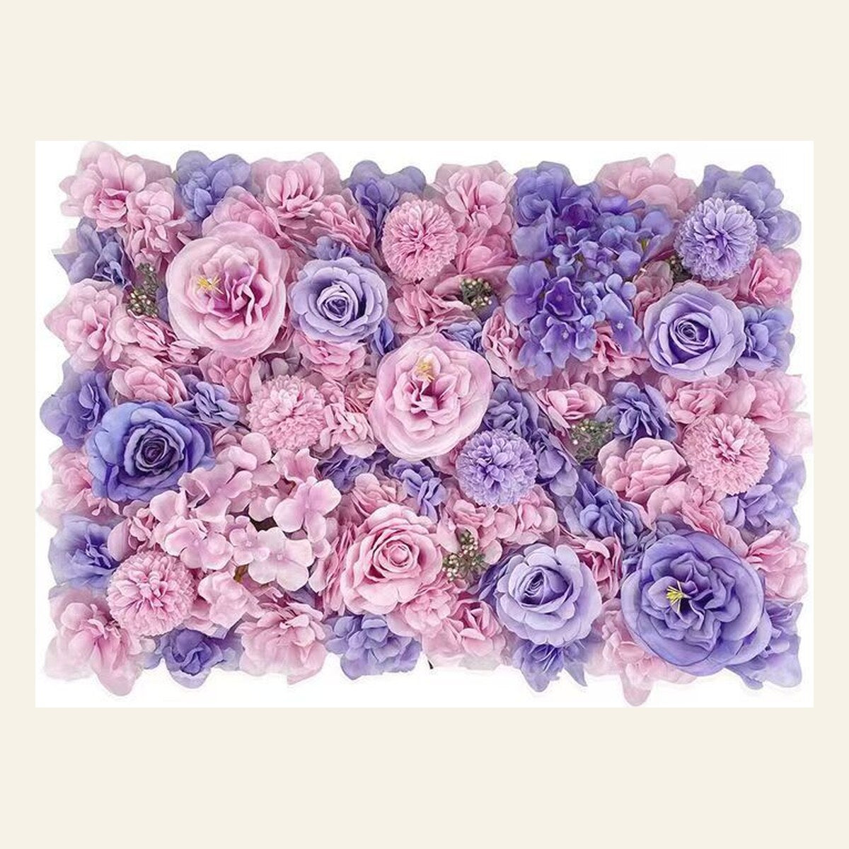 EVERIVELLE Artificial Flower Wall Panels