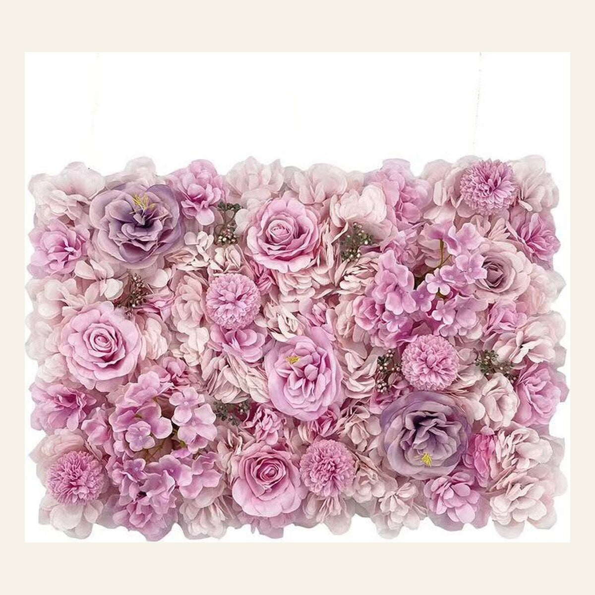 EVERIVELLE Artificial Flower Wall Panels