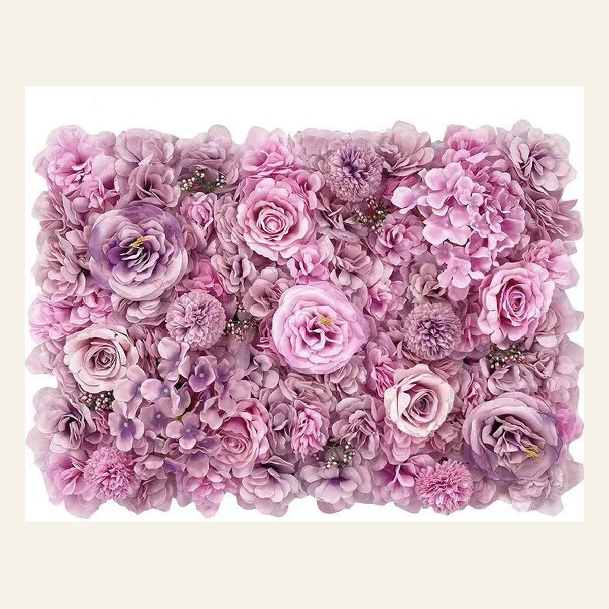 EVERIVELLE Artificial Flower Wall Panels