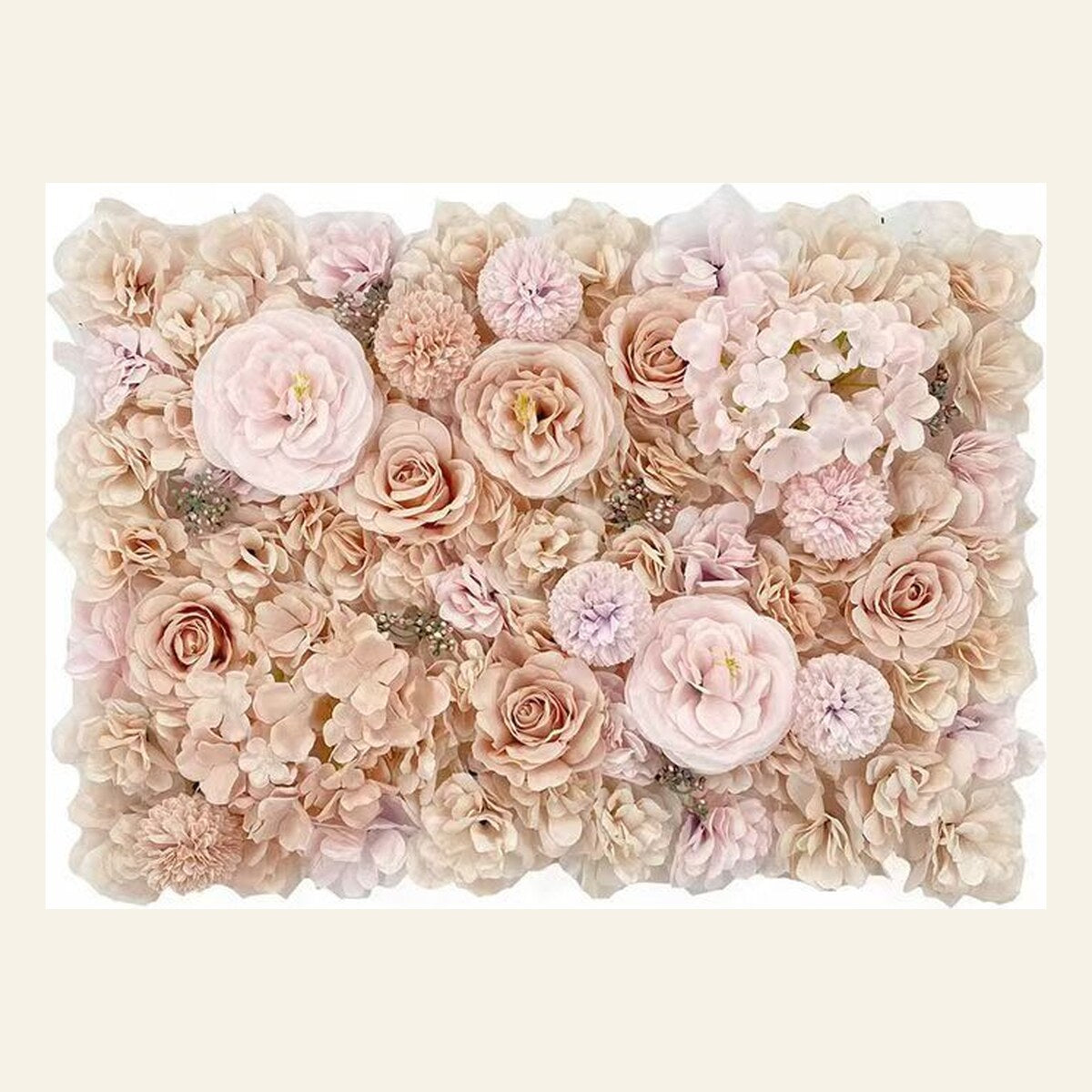 EVERIVELLE Artificial Flower Wall Panels
