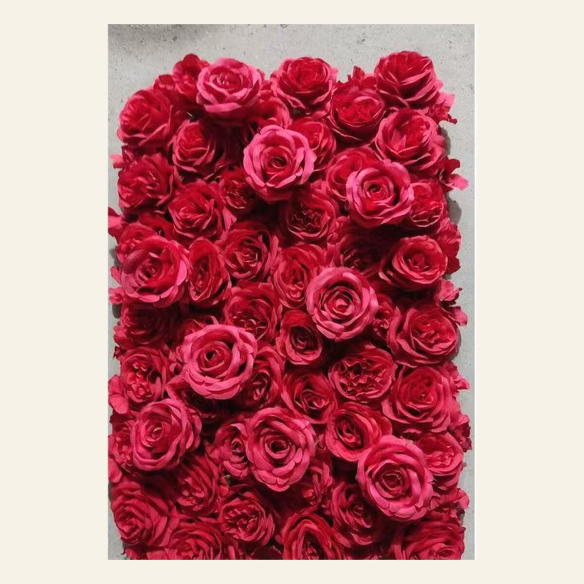 EVERIVELLE Artificial Flower Wall Panels
