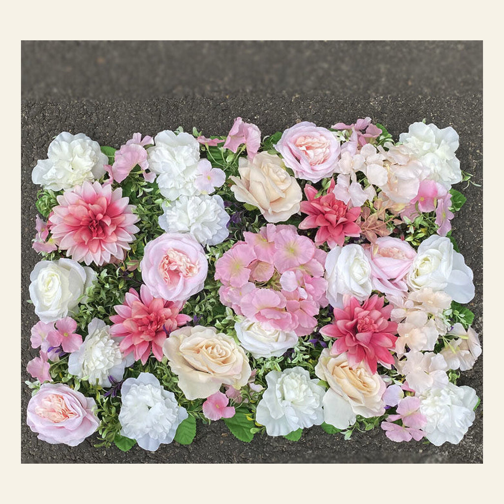 EVERIVELLE Artificial Flower Wall Panels