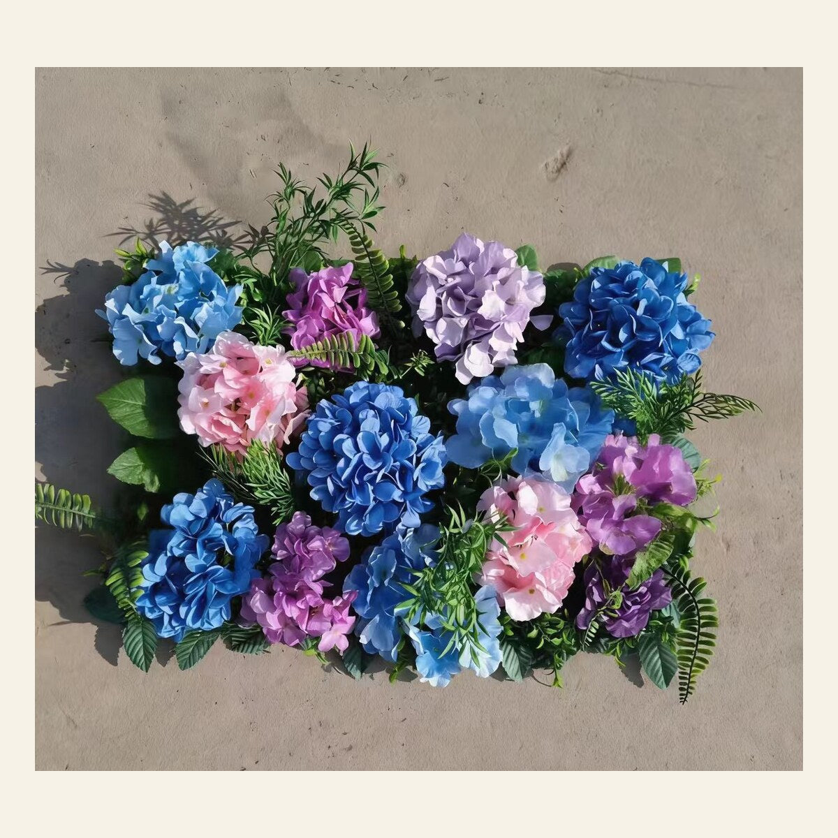 EVERIVELLE Artificial Flower Wall Panels