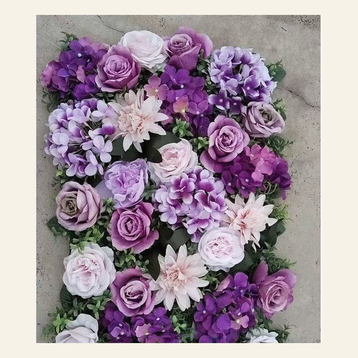 EVERIVELLE Artificial Flower Wall Panels