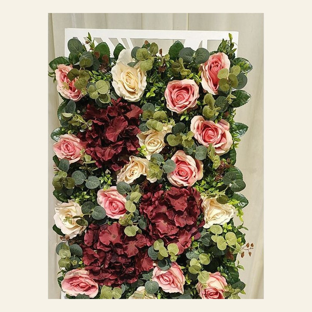 EVERIVELLE Artificial Flower Wall Panels