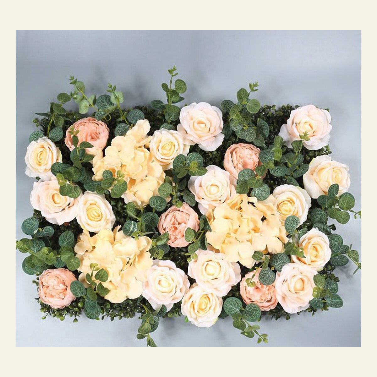 EVERIVELLE Artificial Flower Wall Panels