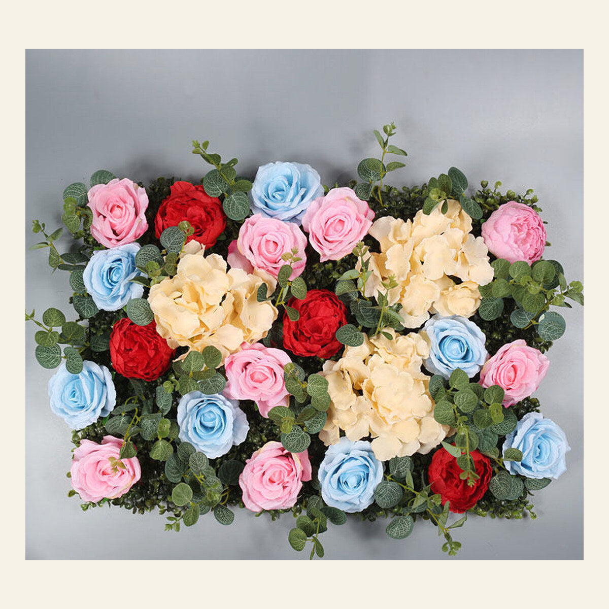 EVERIVELLE Artificial Flower Wall Panels