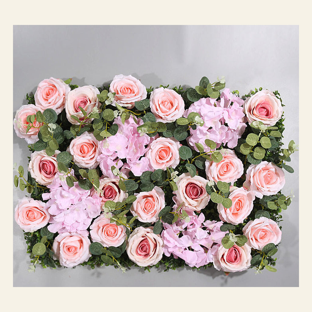 EVERIVELLE Artificial Flower Wall Panels