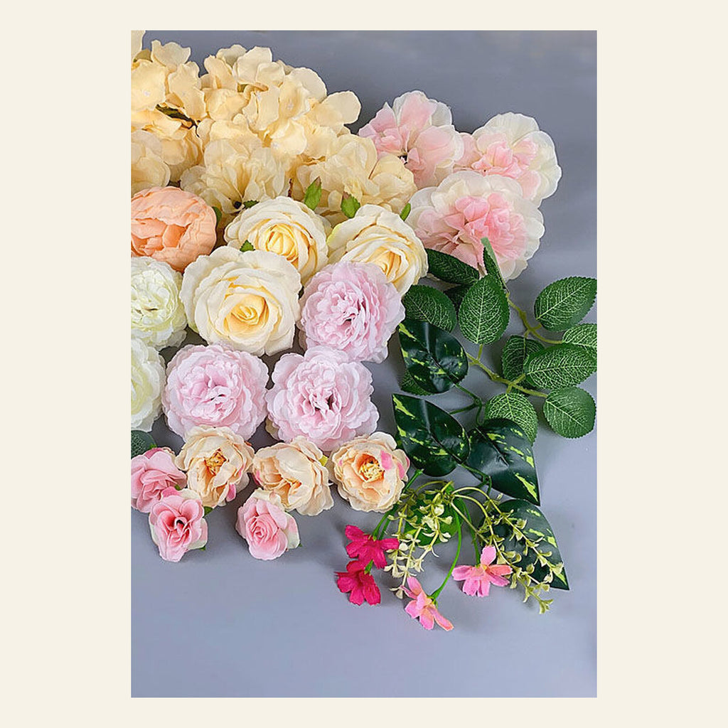 EVERIVELLE Artificial Flower Wall Panels