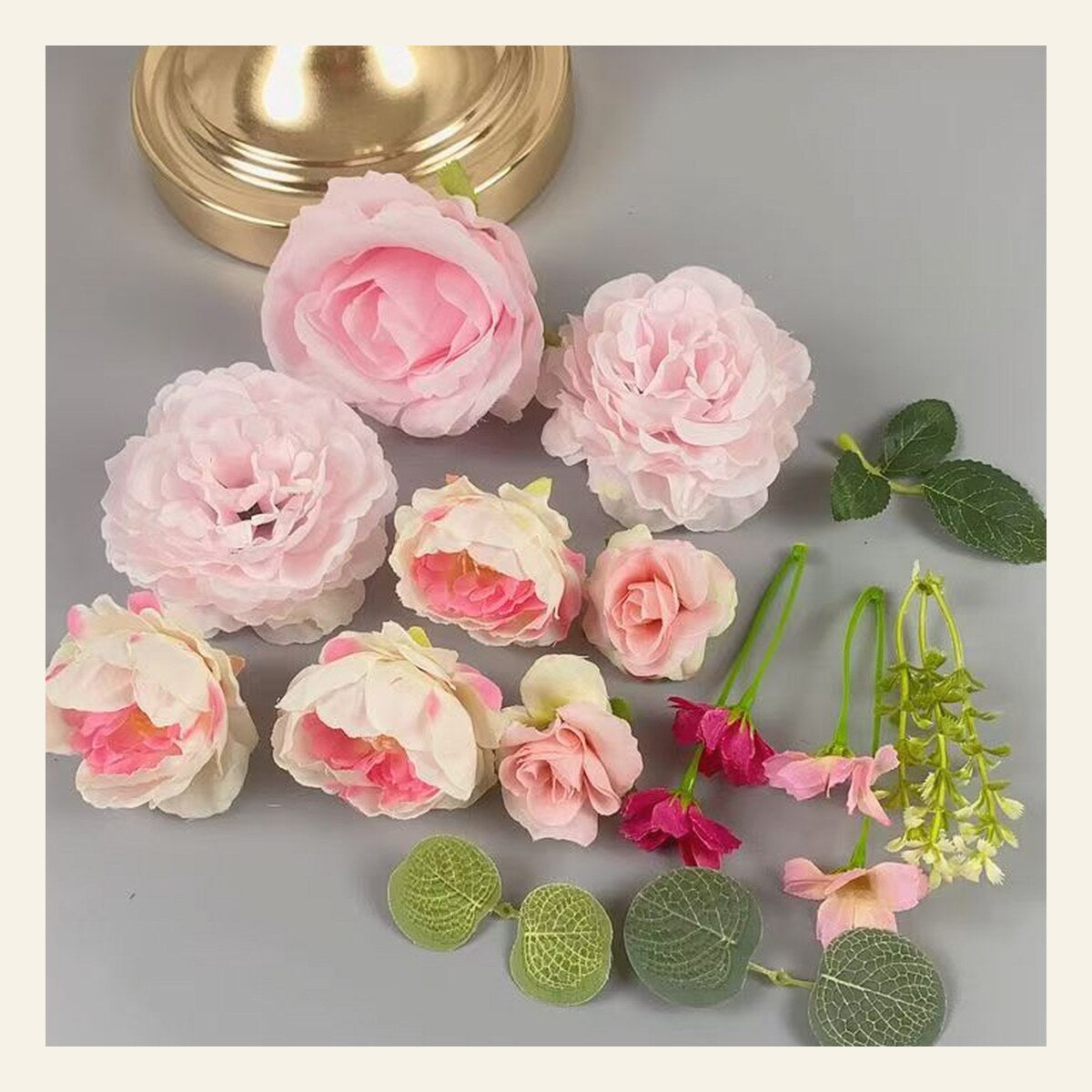 EVERIVELLE Artificial Flower Wall Panels