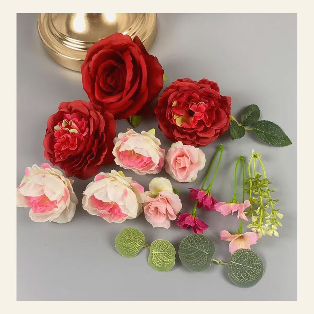 EVERIVELLE Artificial Flower Wall Panels