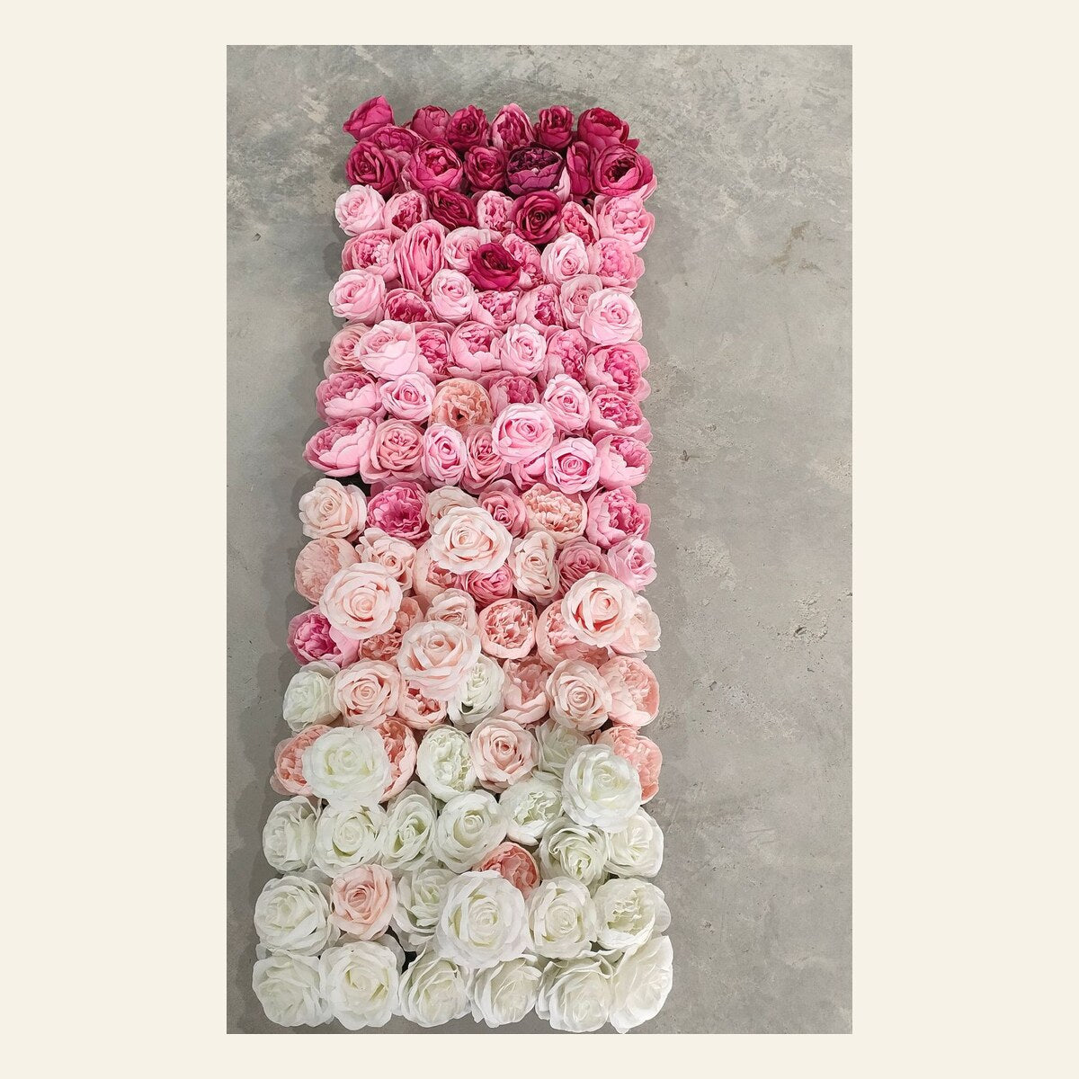 EVERIVELLE Artificial Flower Wall Panels