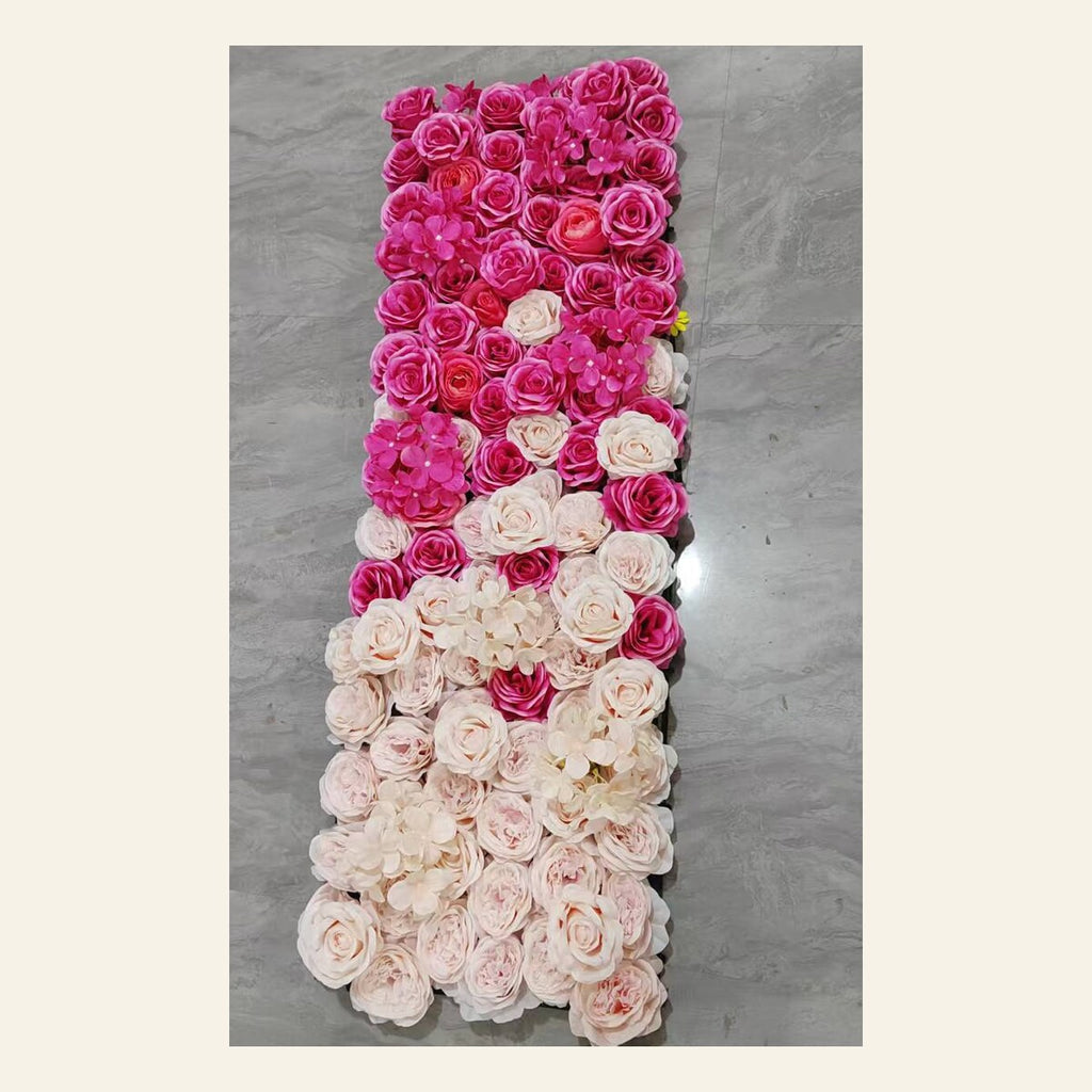EVERIVELLE Artificial Flower Wall Panels